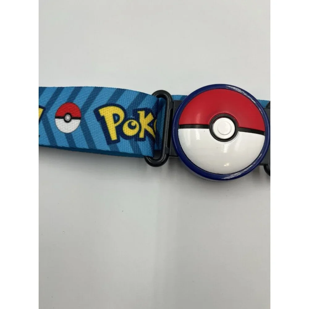 Pokemon Clip N Go Belt (Blue) 2018 TOMY Toys Adjustable Strap NICE BELT SEE ALL